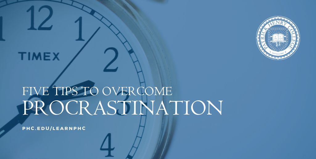 Five Tips To Overcome Procrastination